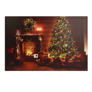 Rectangular multicolor wooden led panel cm60x40h1,8