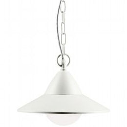 Sospensione in alluminio e metallo, diffusore opalino, 20W, 2050 lumen, classe F, 3000°K - 4000°K - 6500°K bianco