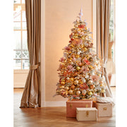 Albero di Natale Sunndal fir frosted H 210 x ø 120 cm
