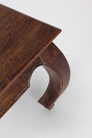 Tavolino jaipur opium in legno stile fusion cm 130x70