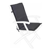 Cuscino da esterno sfoderabile Olefin Antracite Schien Medio