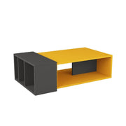 Tavolo da salotto Anita colore mostarda antracite (ANITAMUST) EFFEZ