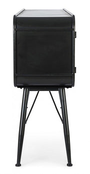 Credenza 3 ante e 2 cassetti in metallo stile vintage