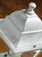 Applique Piccola In Alto  linea old  biancoargento