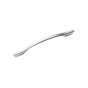 Maniglia cromata per mobile Enzo 160 Finitura cromata, Interasse 224 mm