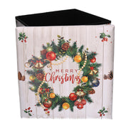 Puff ecopelle garland quadro cm38x38h38