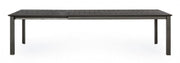 Tavolo giardino allungabile Konnor antracite cm 200-300 x 110h