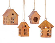 4x Set4 Pendaglio Lorelie Casa Ruggine Ass