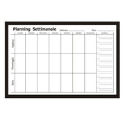 Lavagna magnetica agenda con pennarellocm60x40x1,5