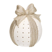 Angelo tessuto oro seduto cm24x13h70