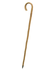 Bastone da passeggio rustico naturale c/punta ferro h93