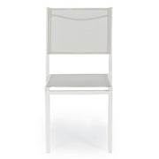 Sedia Hilde bianco Cloud da esterno cm 46 x 57 x 88 h