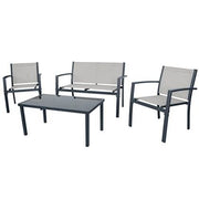 Set rodi grigio antracite