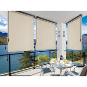 Tenda a rullo manuale in alluminio Charleston bianco 140x250 cm