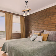 Lampada a sospensione Lagun ASZ1235 rustico industriale a 2 luci