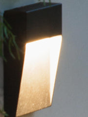 Segnapasso 6W Led 4000K  linea geo square  bianco