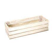 Cassetto legno naturale con nylon cm32x16h12