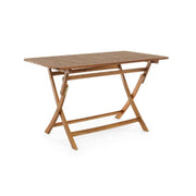 Tavolo da giardino Pieghevole Rettangolare 120x70x h73 cm