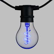 Party Light 36V 10 A60 E27 Spiral Filament LED 4+5m Luci di Natale