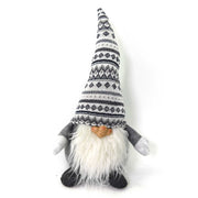 Gnomo tessuto blu cm20,5x20h45