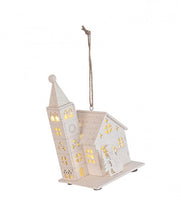 4x Pendaglio Korin Chiesa Bianco C