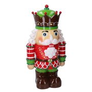 Soldatino resina con led verde cm26x18h48