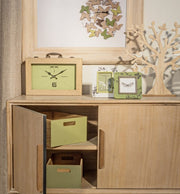 Orologio da tavolo in legno cm 36 x 25