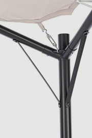 Gazebo Dome da giardino antracite-grigio 3,5x3,5xh 260 cm