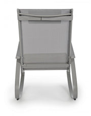 Poltrona da giardino a dondolo Bizzotto Tortora