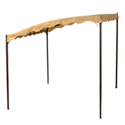 Gazebo in acciaio 2,5x3x2,5/2h m