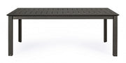 Tavolo giardino allungabile Konnor antracite cm 200-300 x 110h