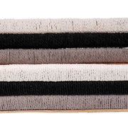 Quadro legno fiori nero tondo cm ø80h2,6