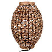 Natural rattan lamp with ø25h35,5 cm base
