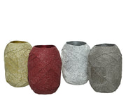 Nastro lamina glitter decorativo natalizio 4 colori assortiti 2000 x 1 x 0.1 cm