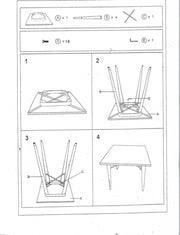 Tavolo moderno top ferro marrone cm 80 x 160 x h 76