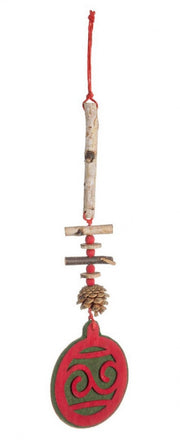 6x String Bormio Decoro To Rosso