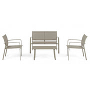 Set da giardino tortora Bizzotto pz 4