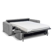 Divano Letto Prienz 3 Posti Moca Tortora  186 x 96 x 90 cm