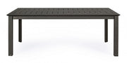 Tavolo giardino allungabile Konnor antracite cm 200-300 x 110h