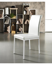 4x Sedia in similpelle bianca Flag STS