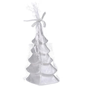 Candela paraffina albero argento cm8h22,5