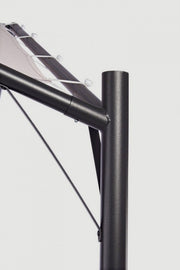 Gazebo Dome da giardino antracite-grigio 3,5x3,5xh 260 cm